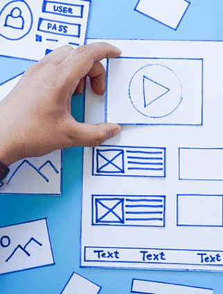 A deconstruction process (Wireframing challenge)